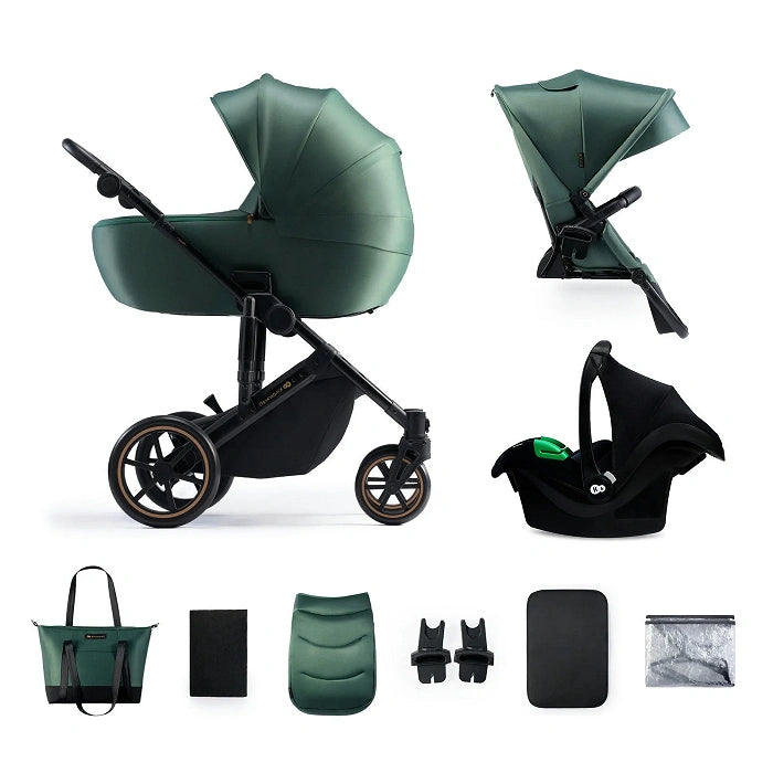 Elegent 3in1 Travel System PRIME 2 PRO - Beige, Black, Gray, Green