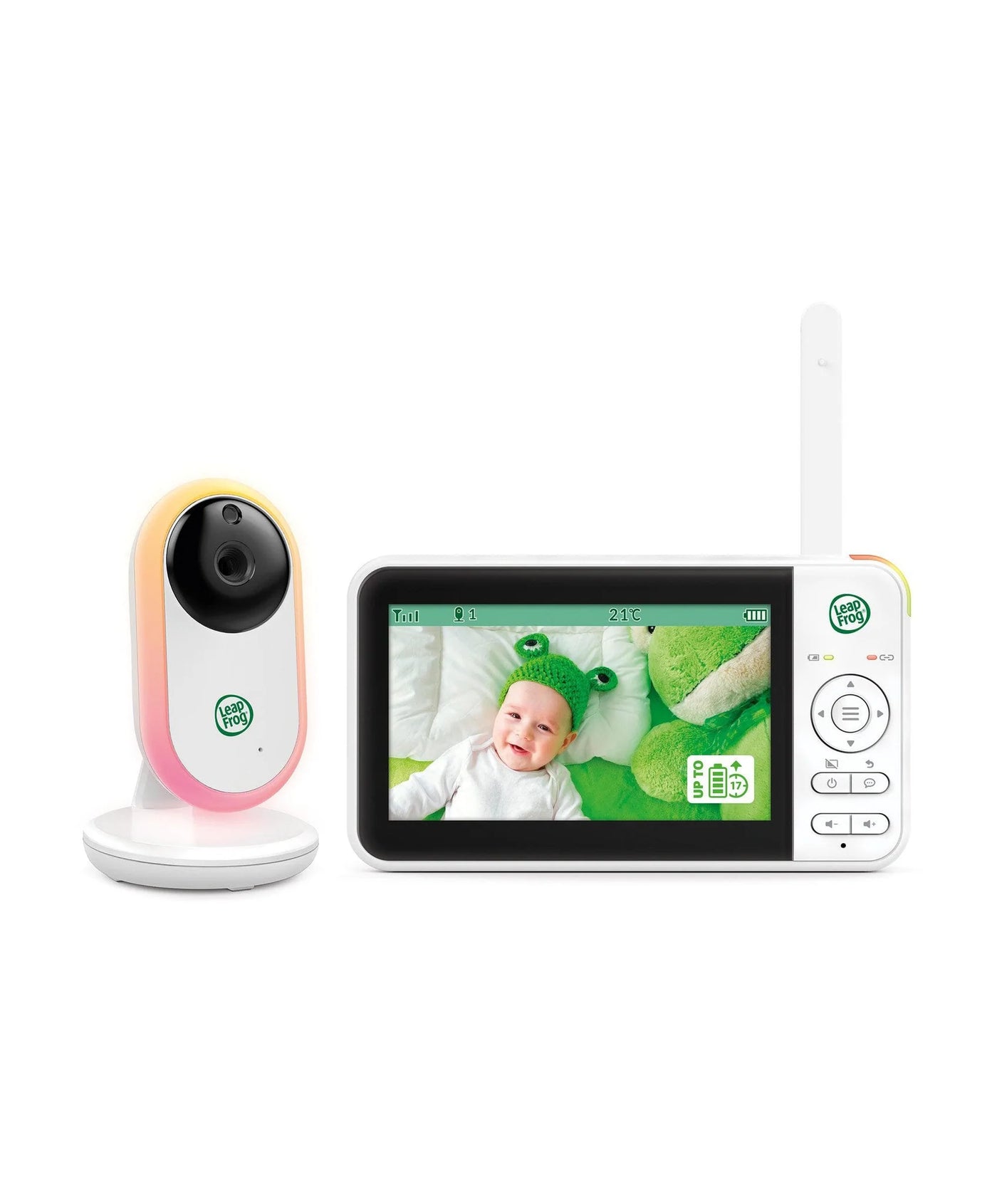 LeapFrog LF2415HD 5' Video Baby Monitor with Night light – White