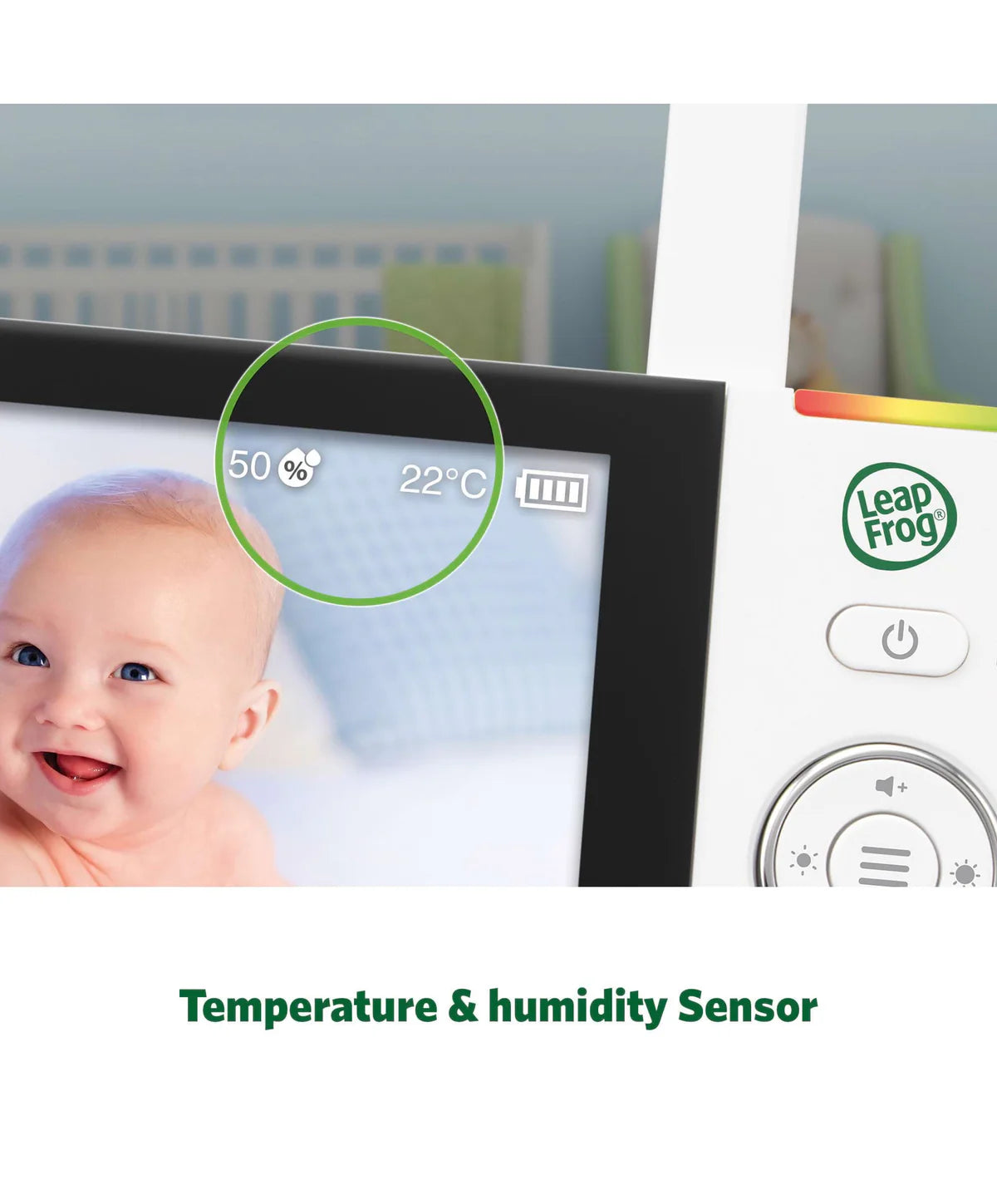 LeapFrog LF2936FHD 5.5 1080p Touch Screen Smart Baby Monitor