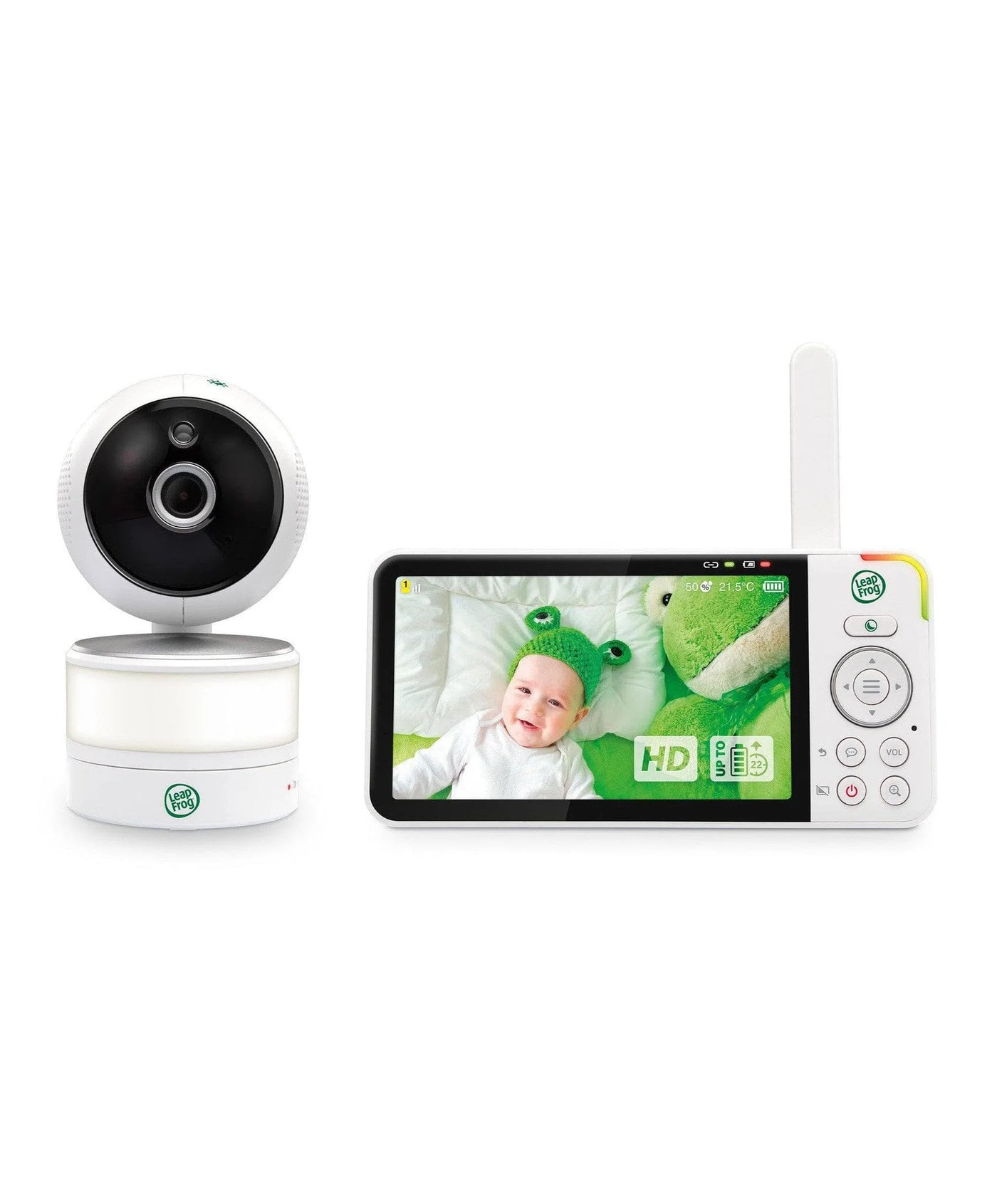 LeapFrog LF915HD 5" Video Baby Monitor with Colour Night Vision – White