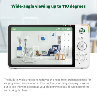 LeapFrog LF920HD 7' Video Baby Monitor with Colour Night Vision – White