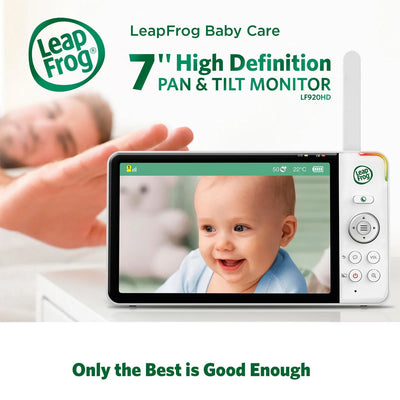 LeapFrog LF920HD 7' Video Baby Monitor with Colour Night Vision – White