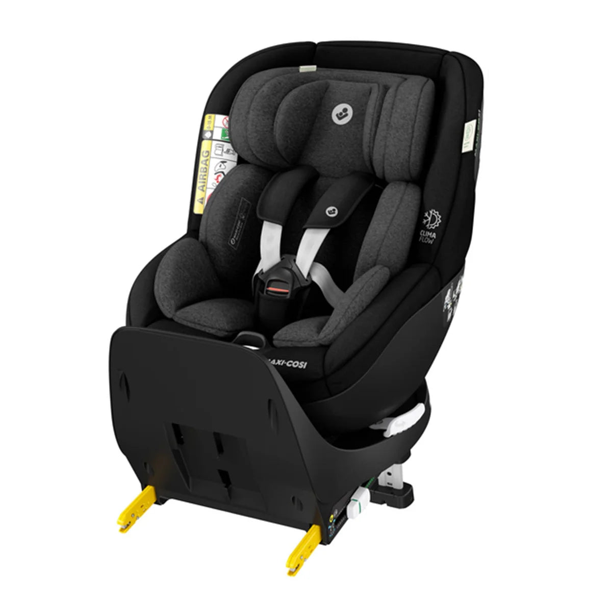 Baby Car Seat Deluxe Mica Eco - Authentic Black