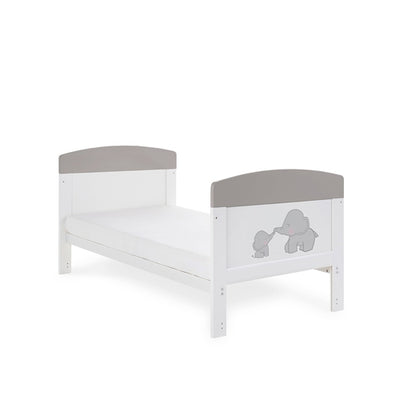 STYLISH ME AND MINI ME ELEPHANT GREY/PINK BABY COT