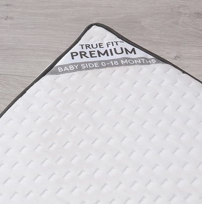 Quilted TrueFit™ Superior Cot Bed Pocket Sprung Mattress