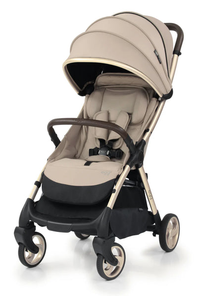 Simplifying Life Egg Z Stroller Gold Chassis - feather