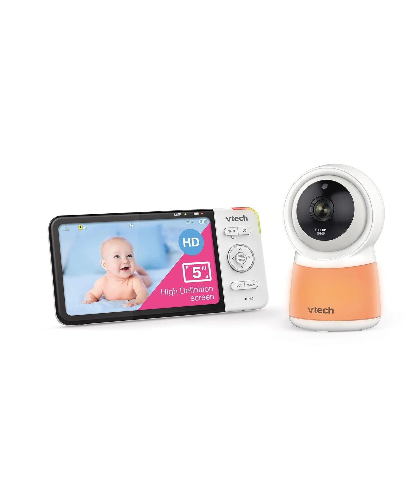 VTech RM5754HD Smart Video Baby Monitor – White