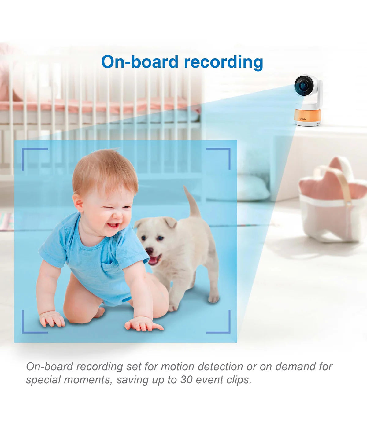 VTech RM7767HD Smart 7-inch Video Baby Monitor