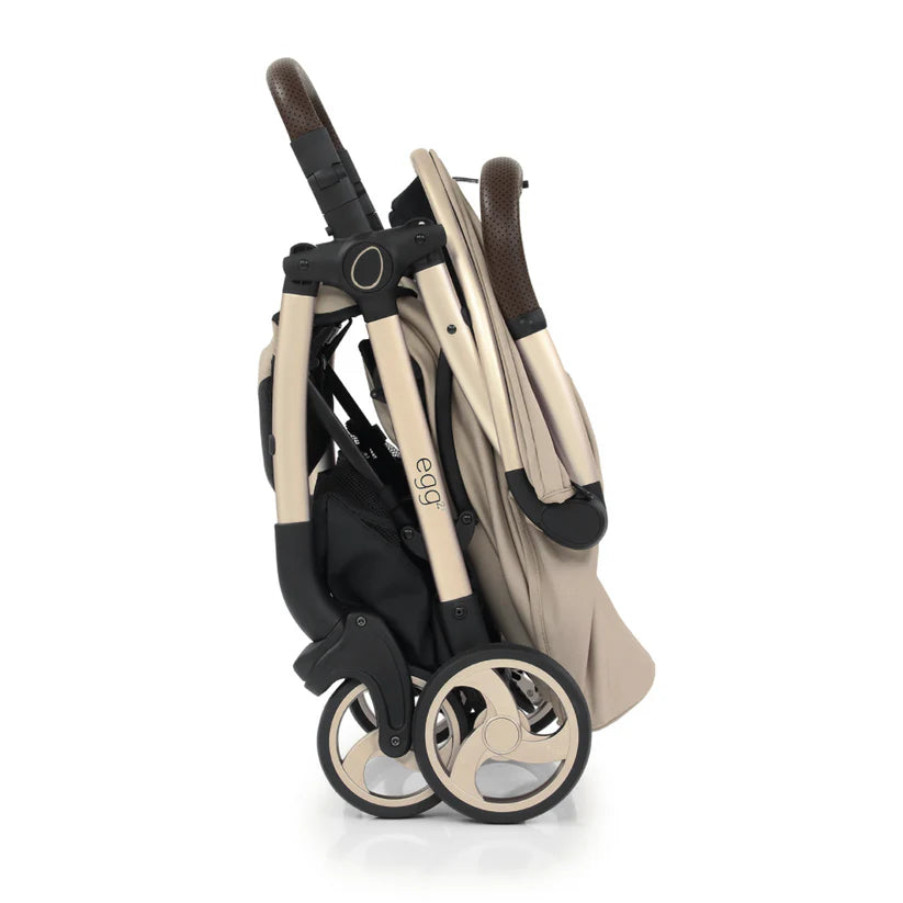 Simplifying Life Egg Z Stroller Gold Chassis - feather